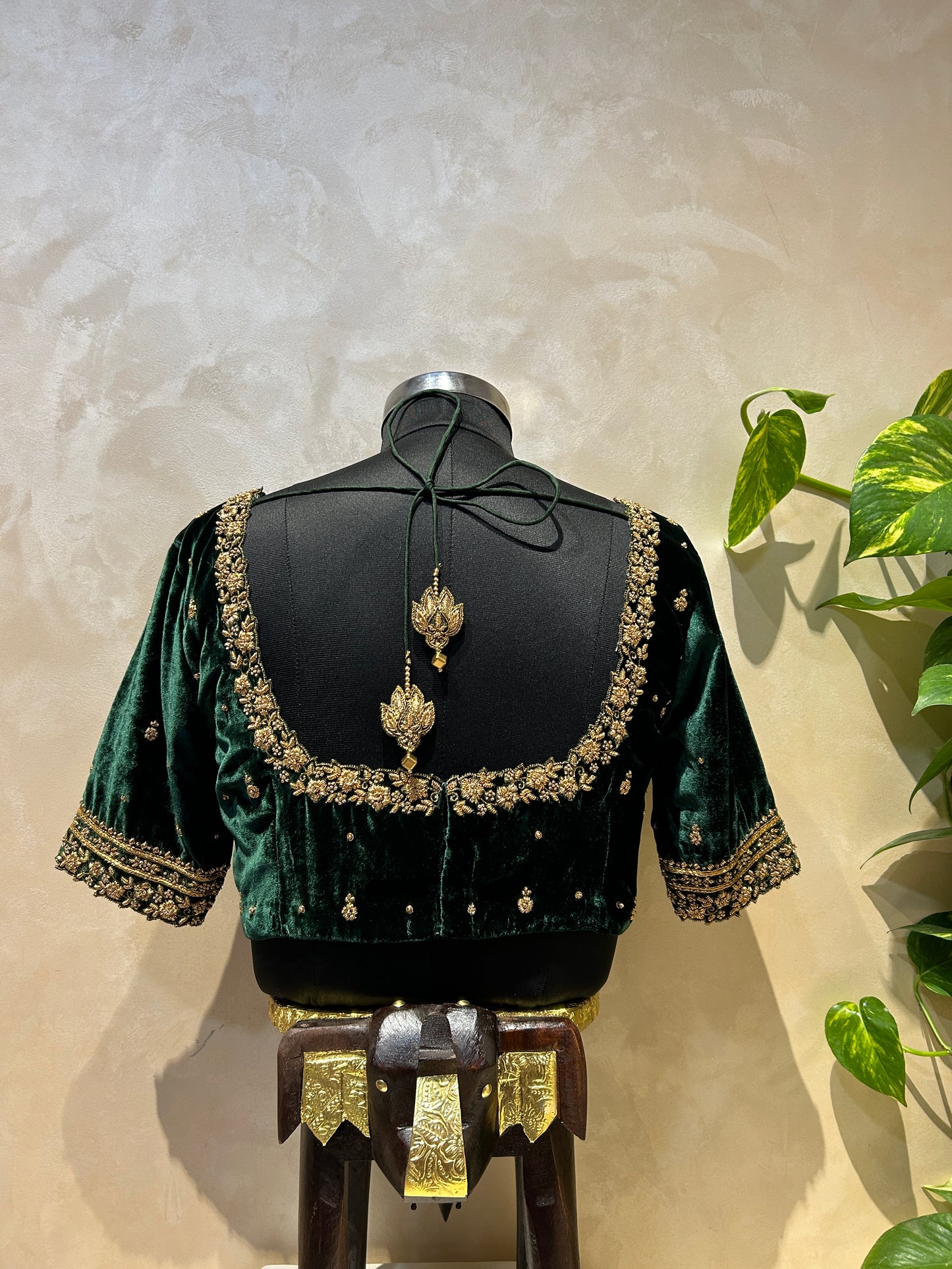 Velvet Blouse