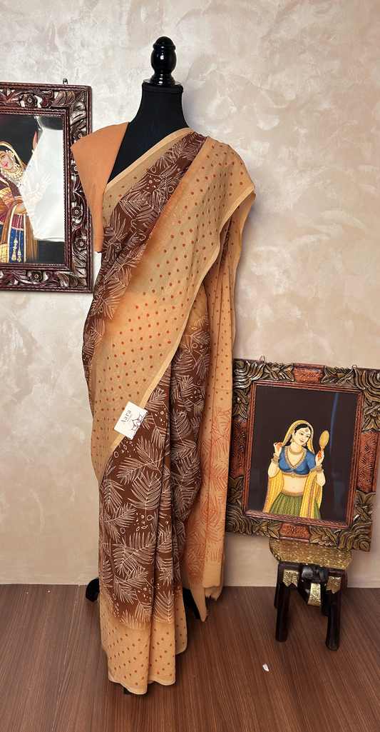 Shaded Chiffon Saree
