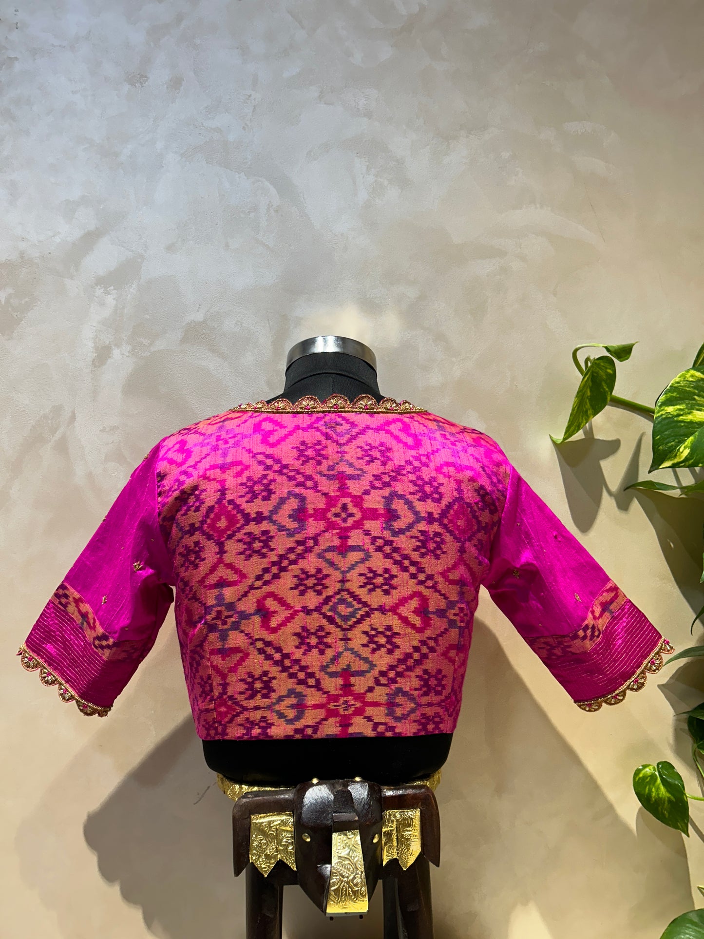 Ikkat Blouse