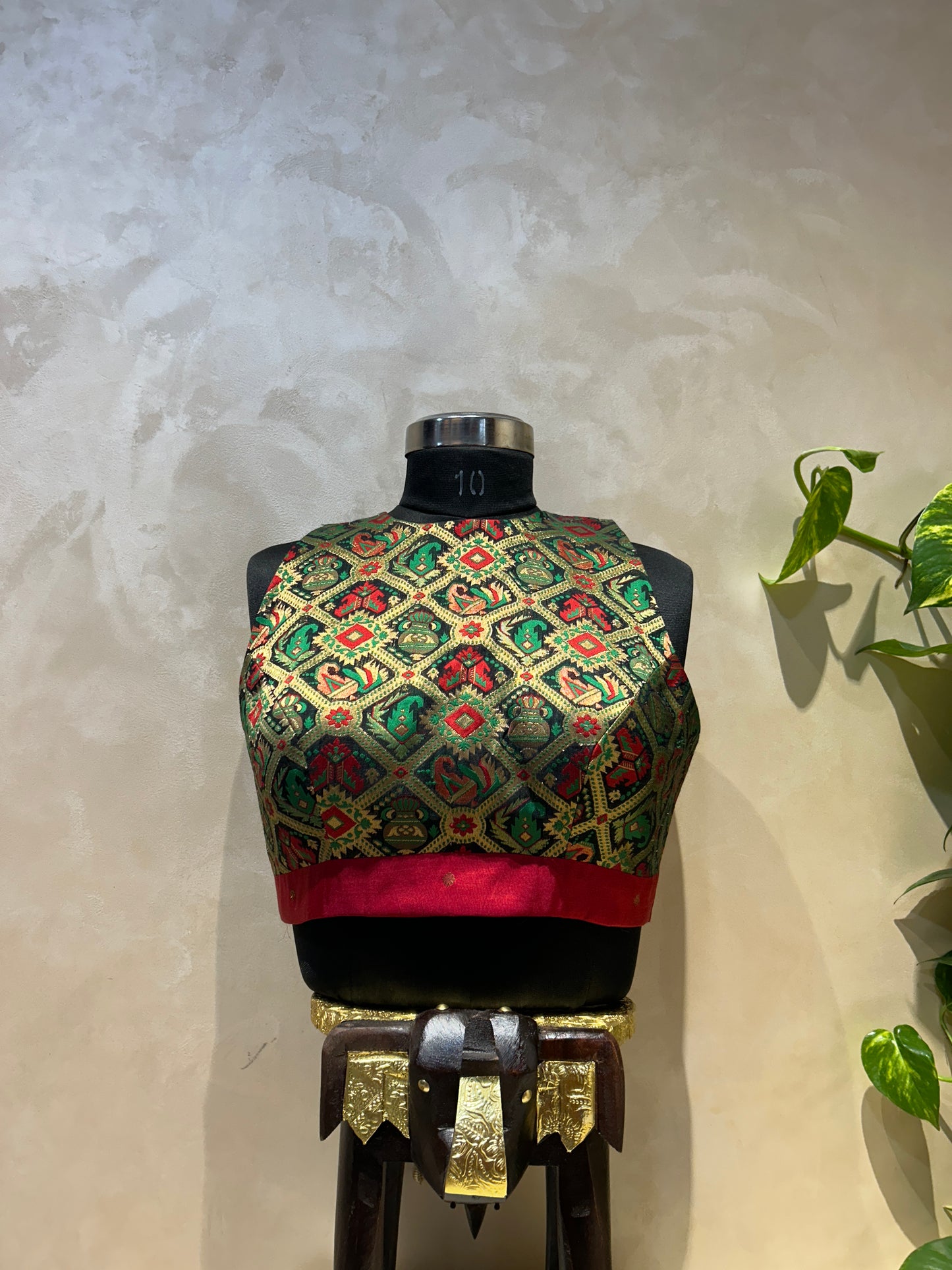 Brocade Blouse