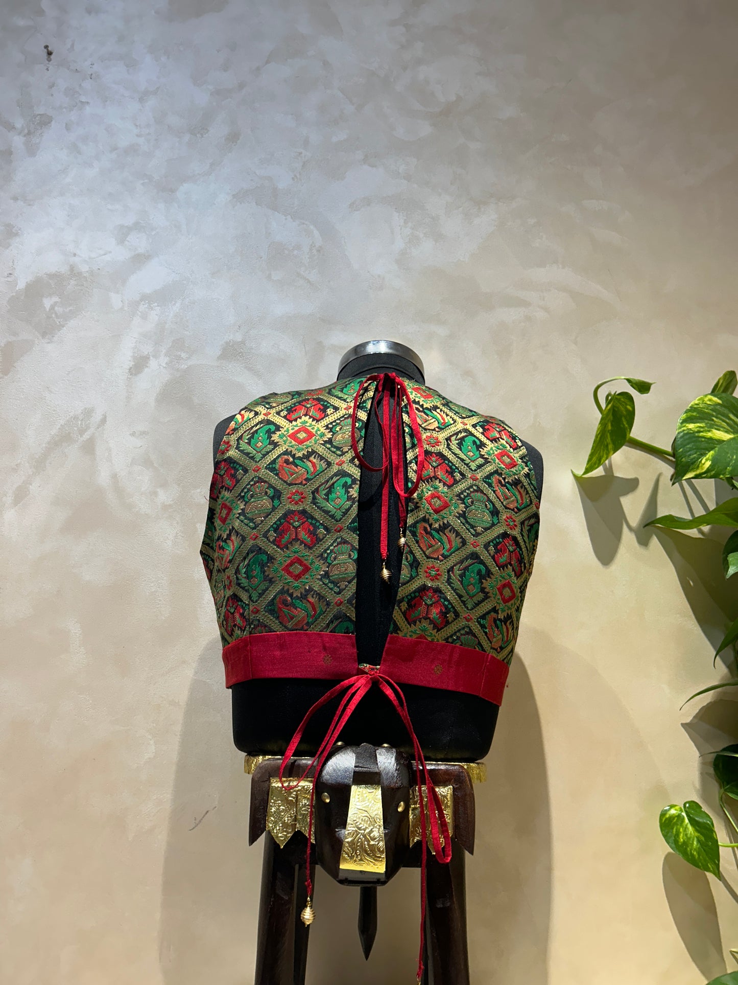 Brocade Blouse