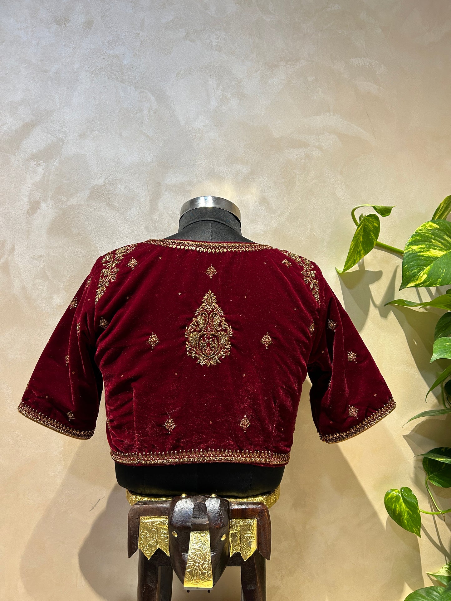 Velvet Blouse
