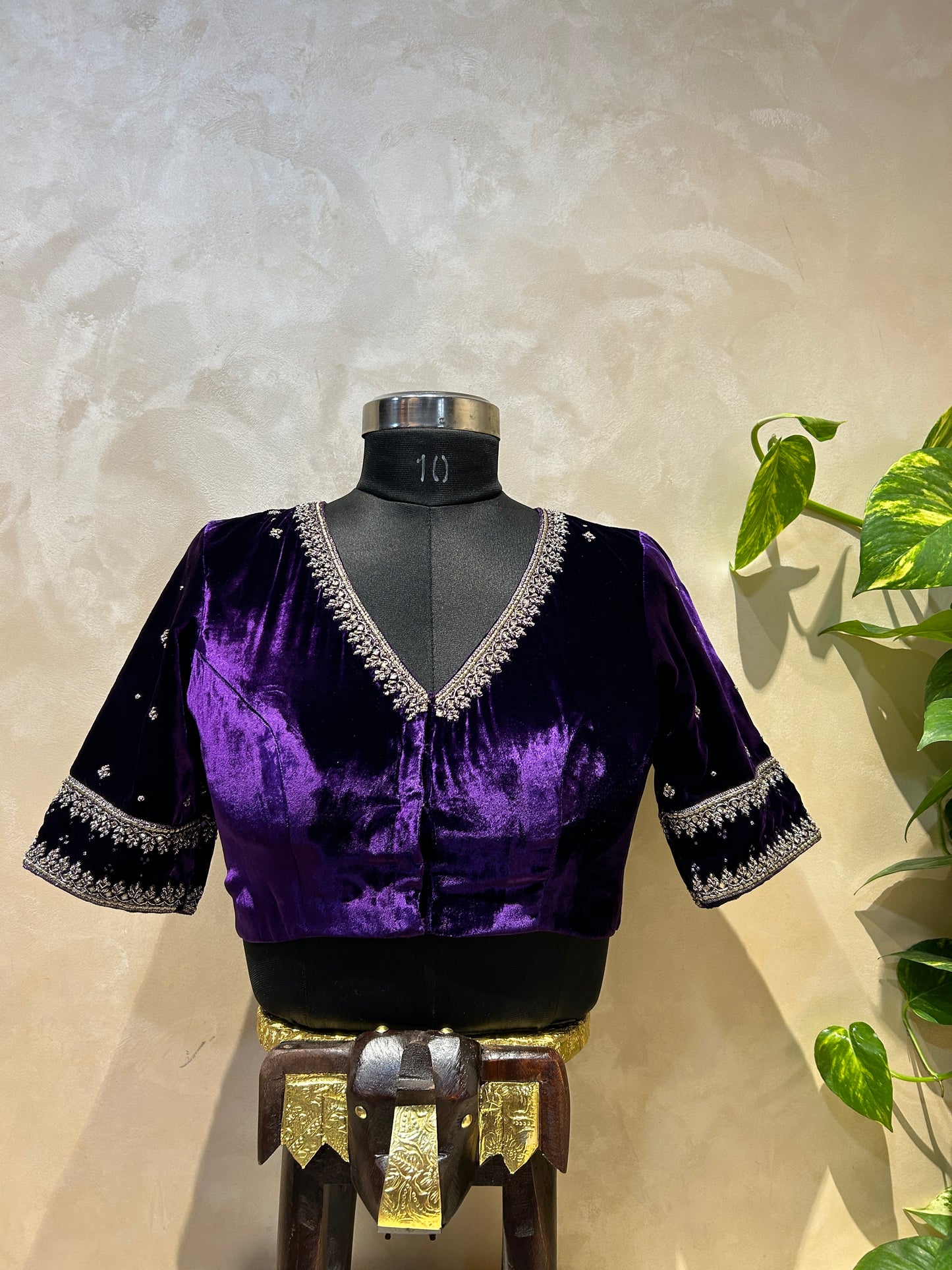 Velvet Blouse