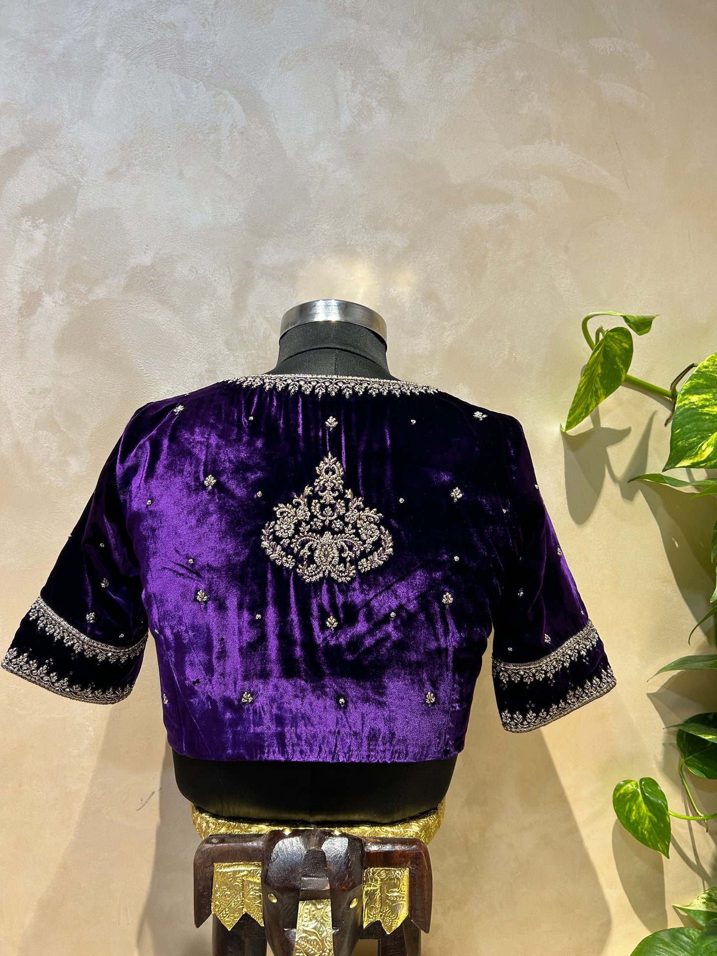 Velvet Blouse