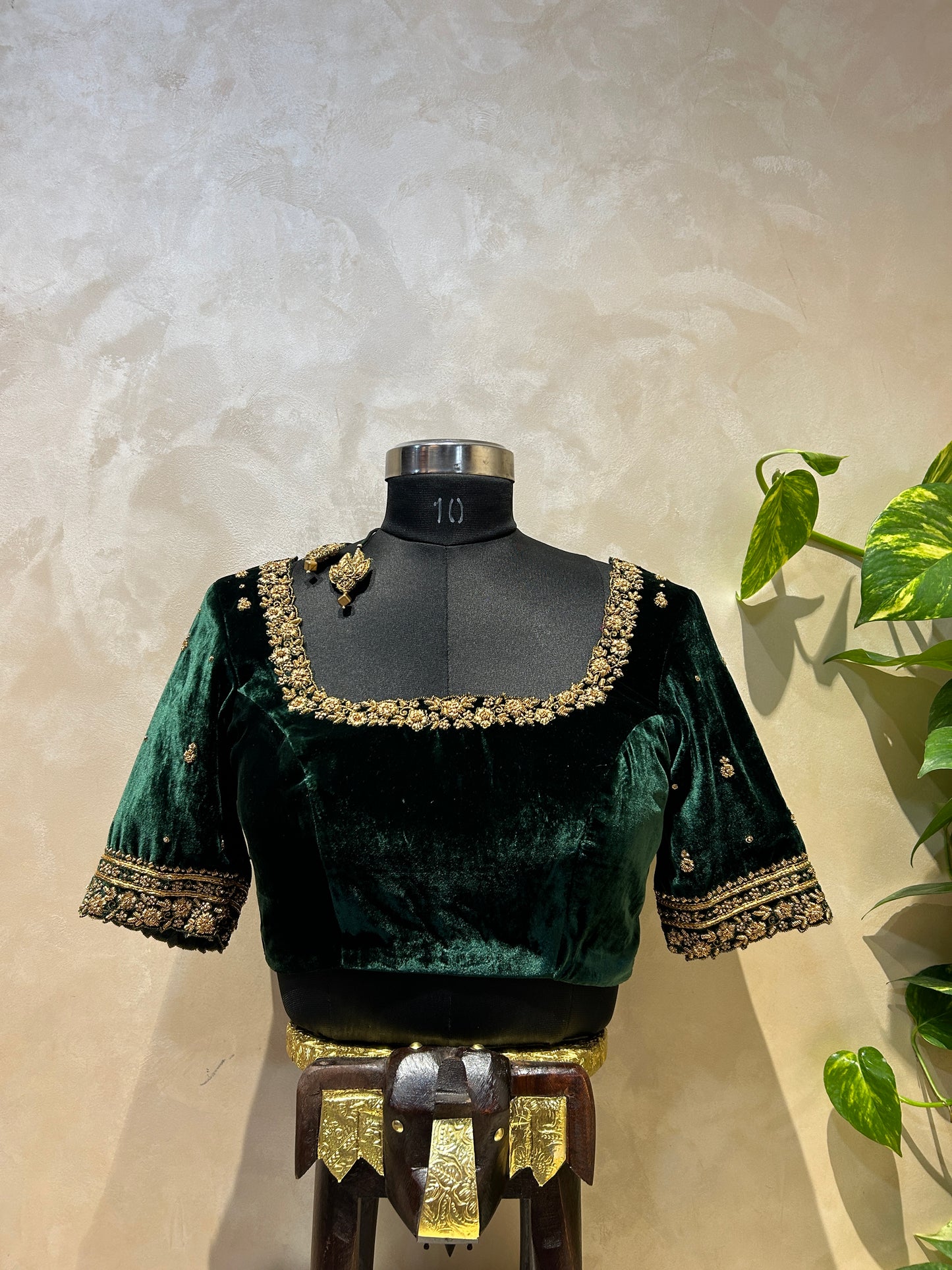 Velvet Blouse