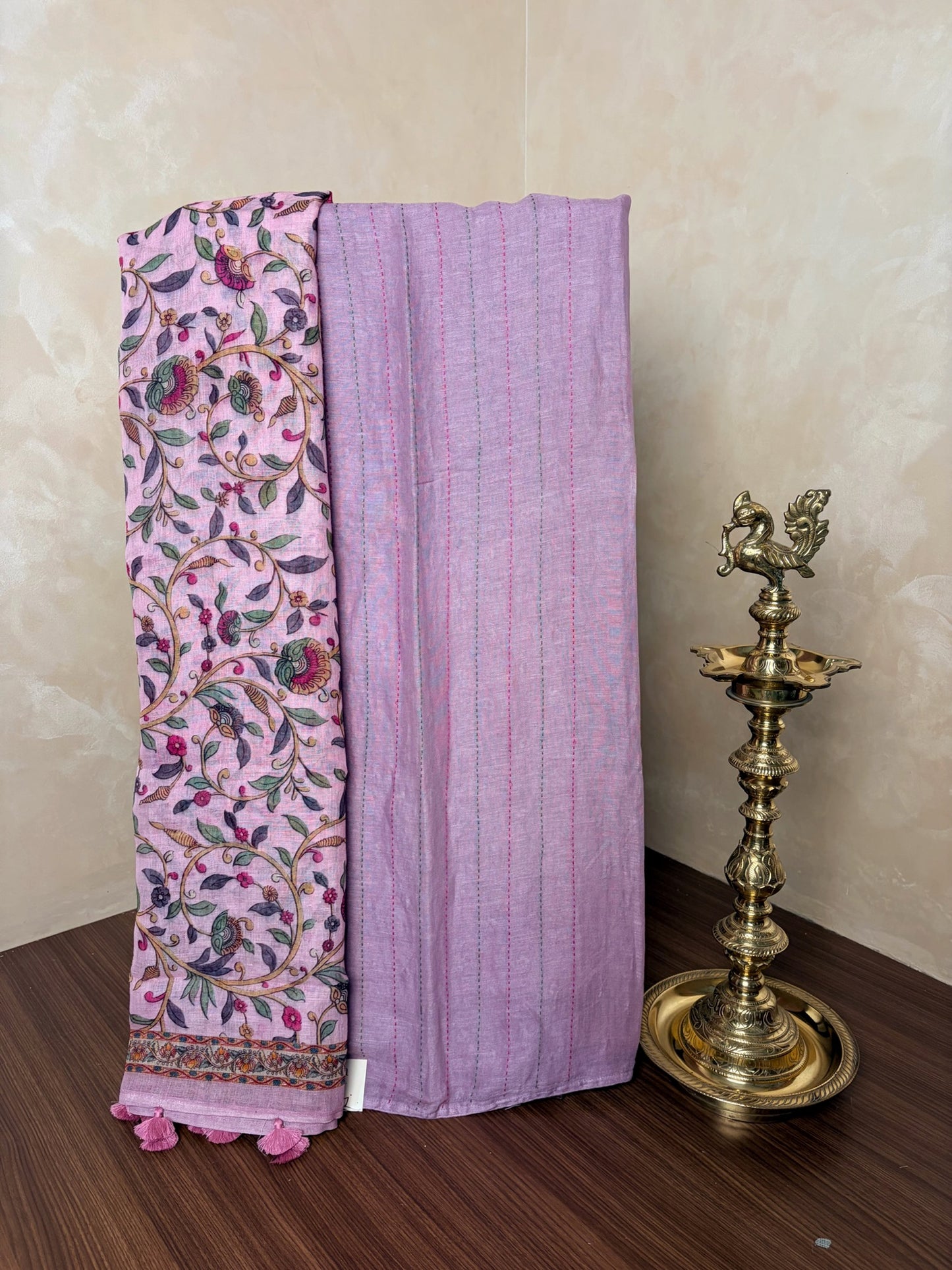 Linen Kurthi Set