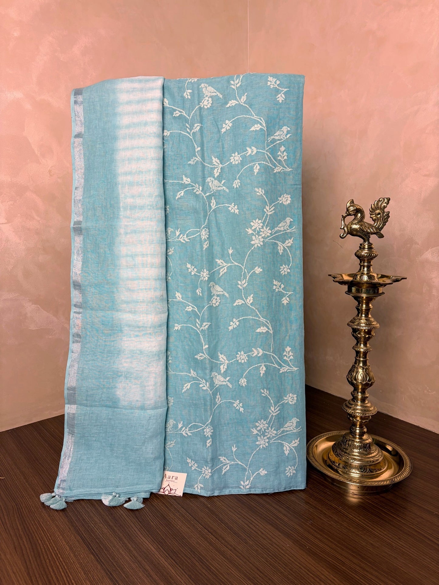 Linen Kurthi Set