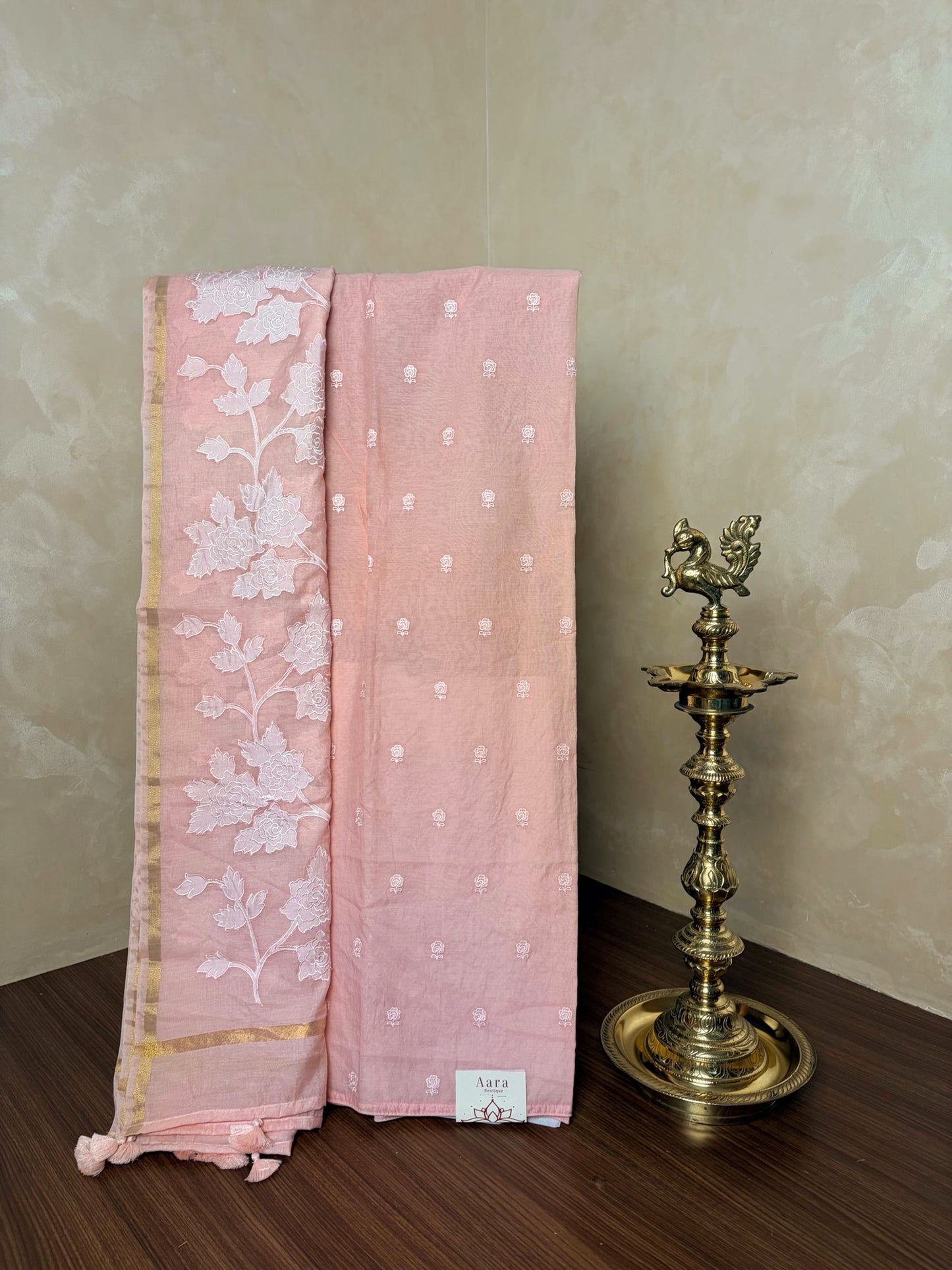 Mul Chanderi Kurthi Set