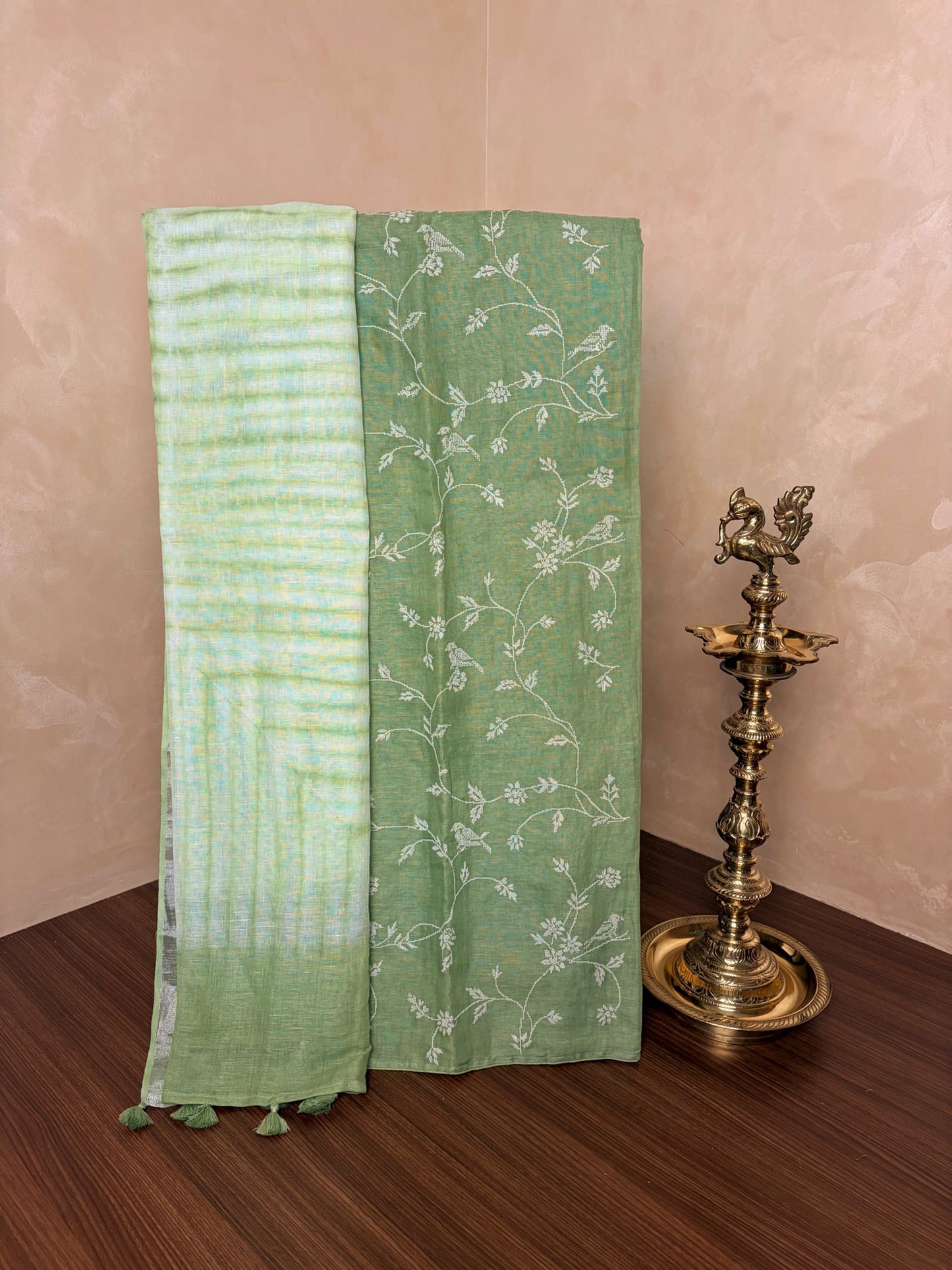 Linen Kurthi Set