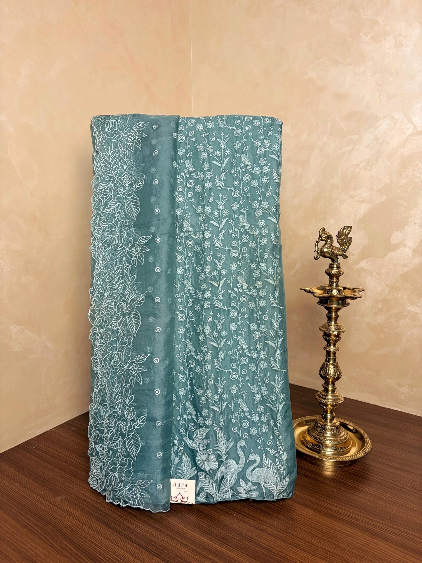 Organza Kurthi Set