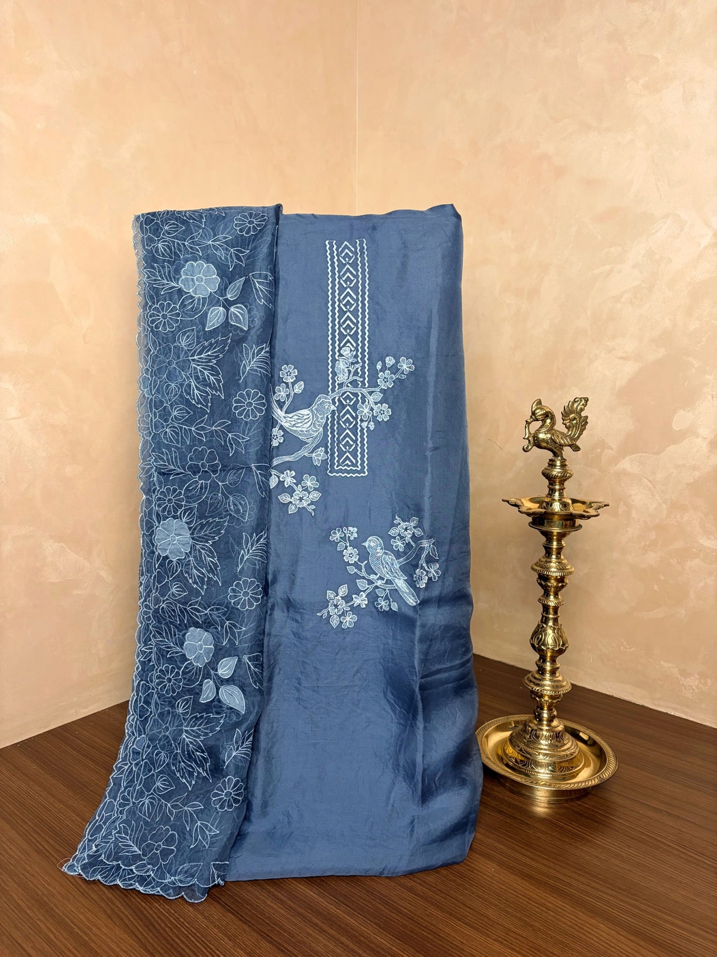 Organza Kurthi Set